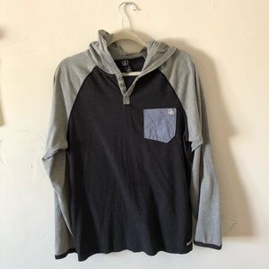 Volcom Tempest Hood Henley